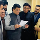 A delegation of CAIT with commerce minister Piyush Goyal.